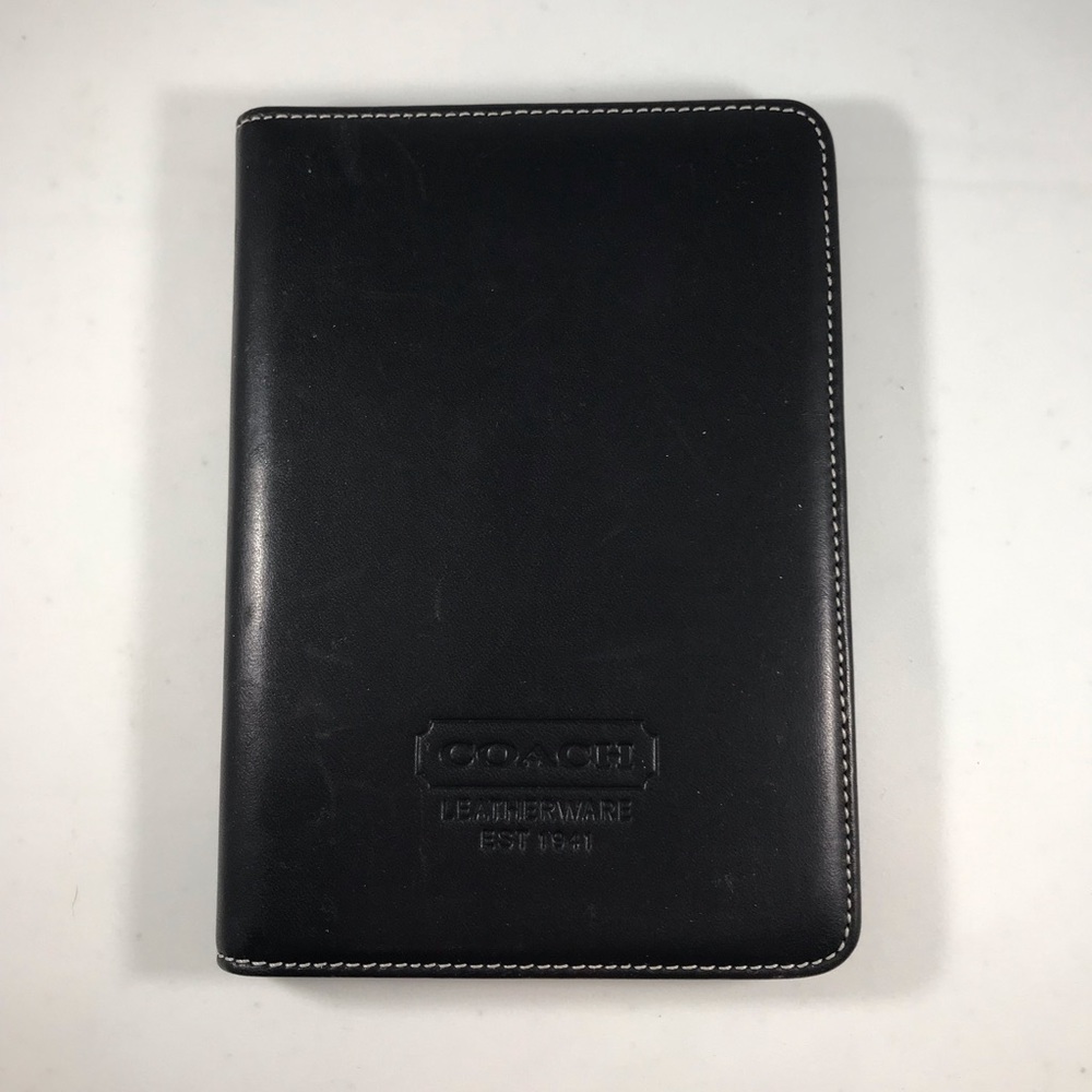 Black Leather Coach Photo Book